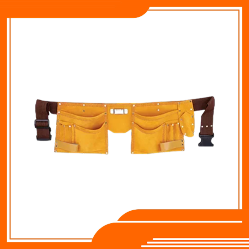 A-251 Leather tool Apron Double Pocket